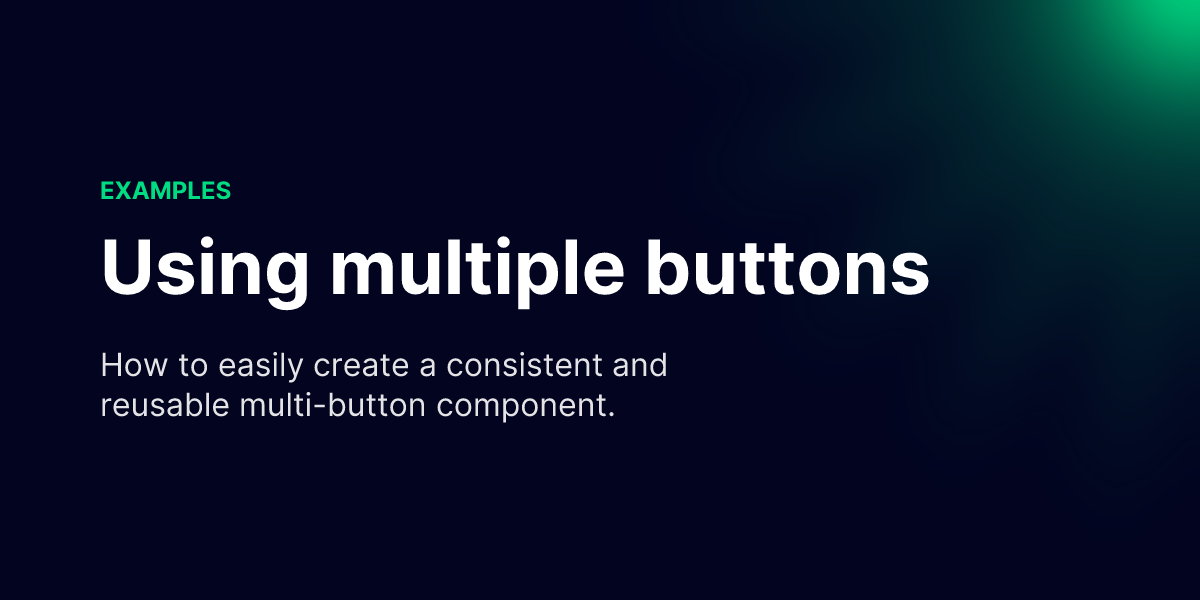 Using multiple buttons - Nuxt Social Share